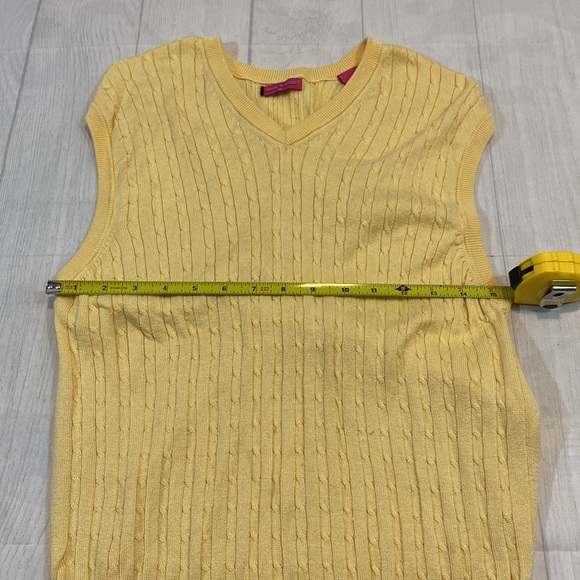 Pima Cotton Sweater Vest - Picture 3 of 5